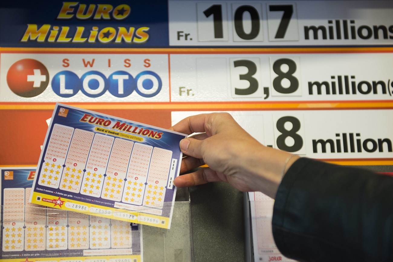 Euromillions-Lottoschein