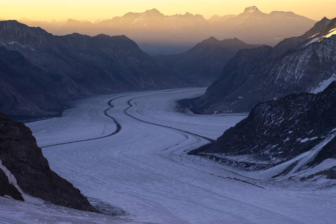glacier de la Jungfrau