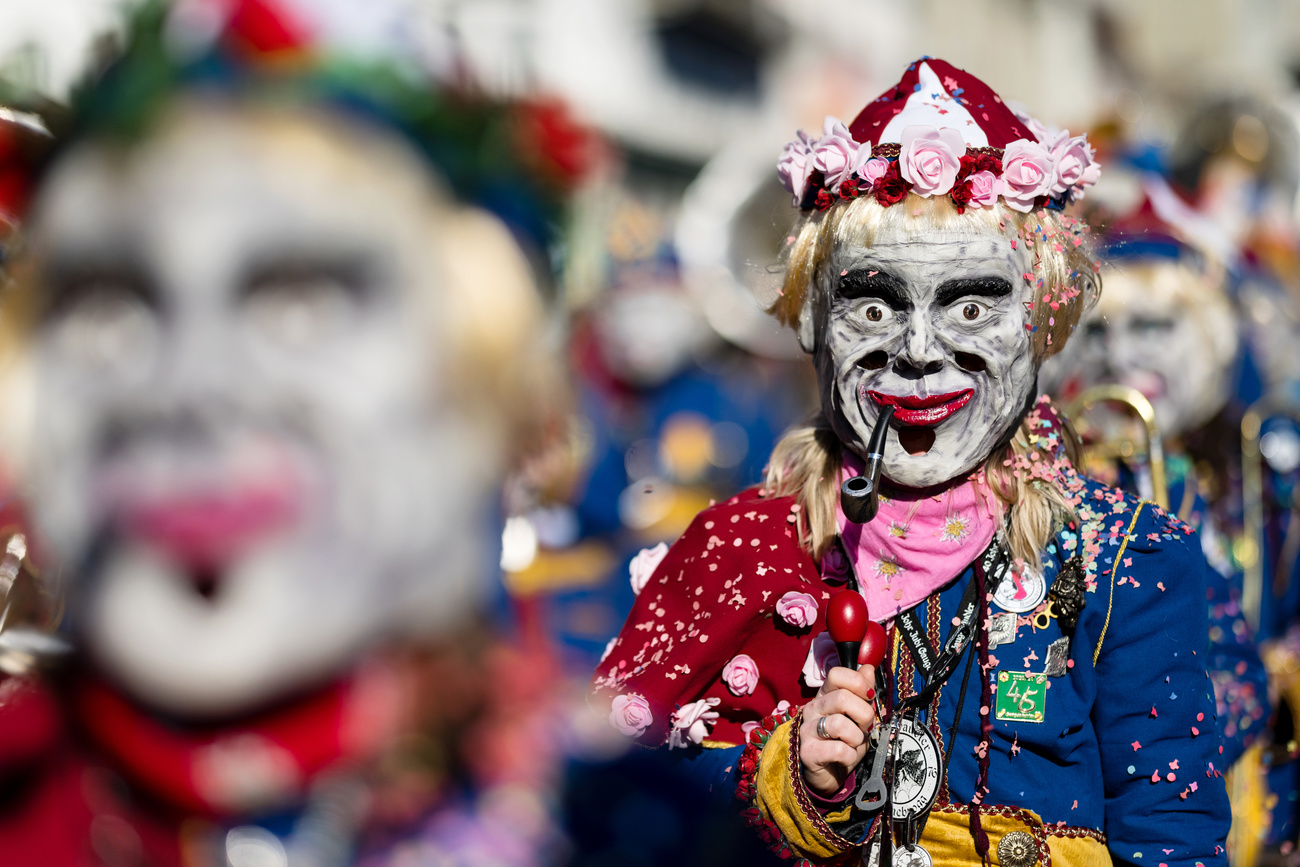 colourful carnaval outfit