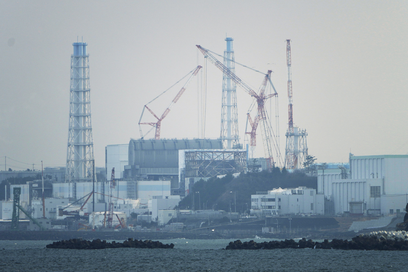 La centrale di Fukushima, teatro di un disastro nel marzo 2011.