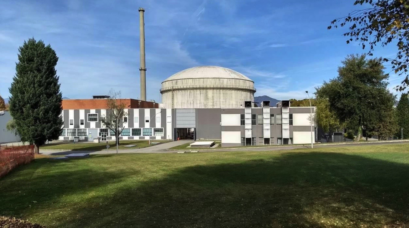 Il reattore nucleare di Ispra.