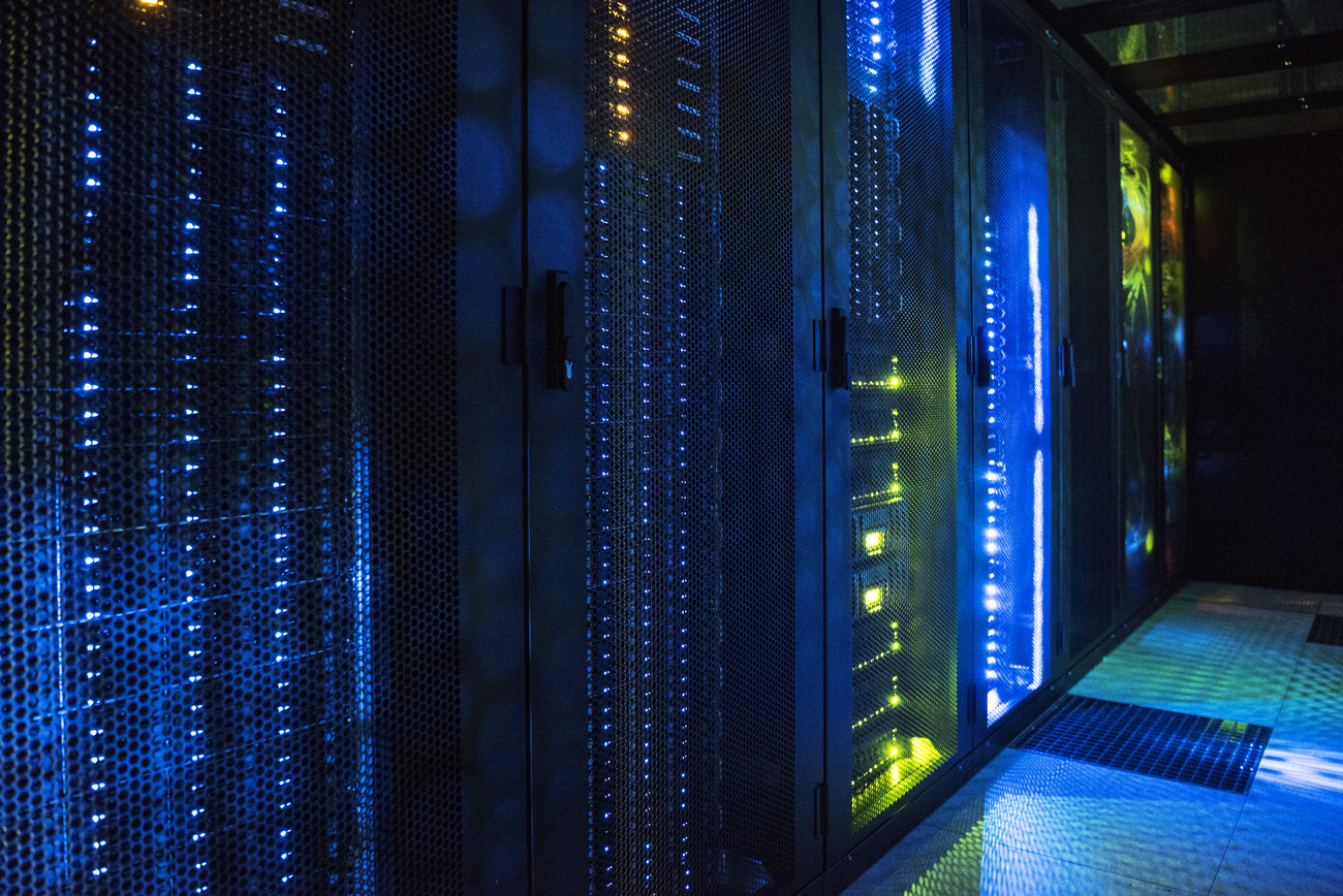 I server di un centro informatico di Zurigo.