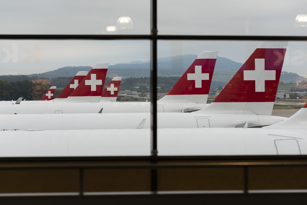 aviones de Swiss