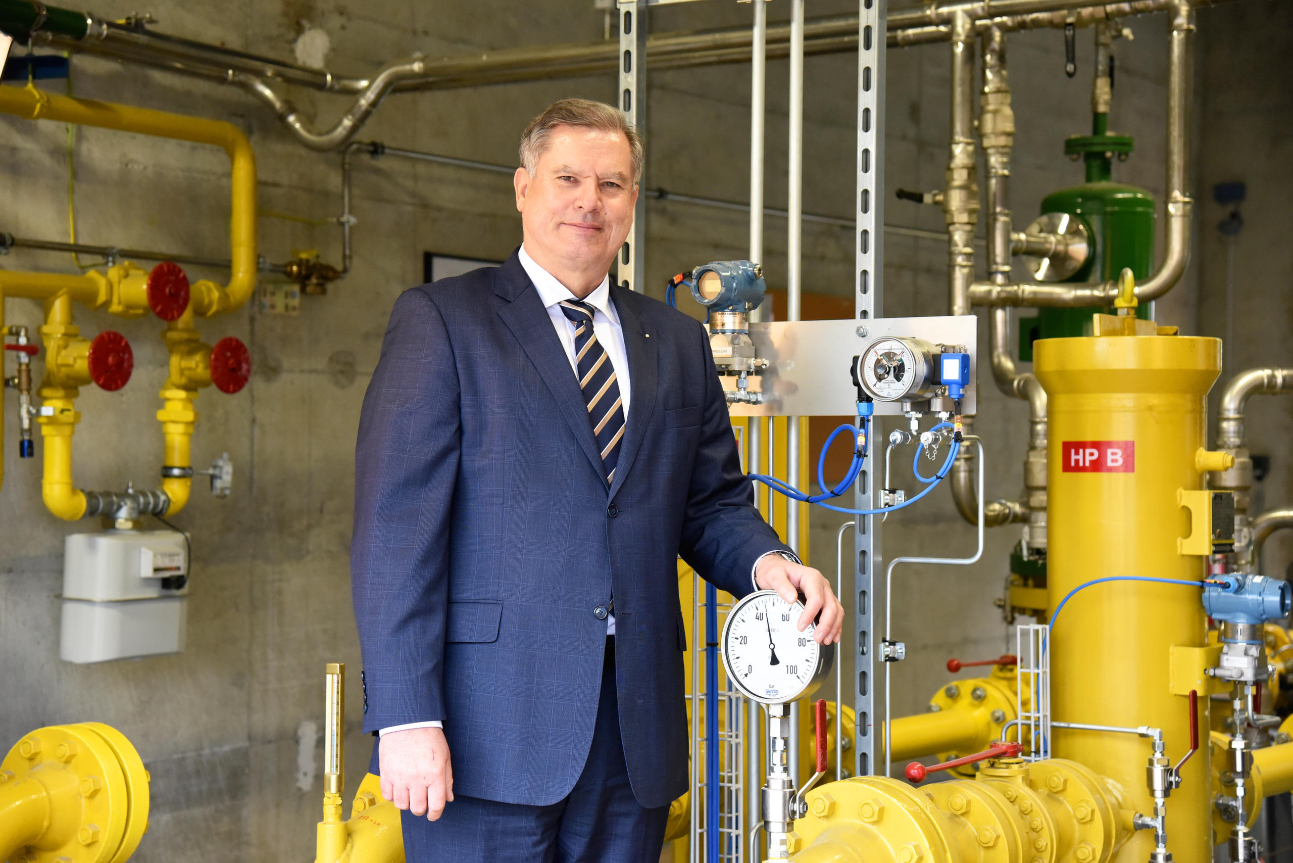 René Bautz, director general de Gaznat.