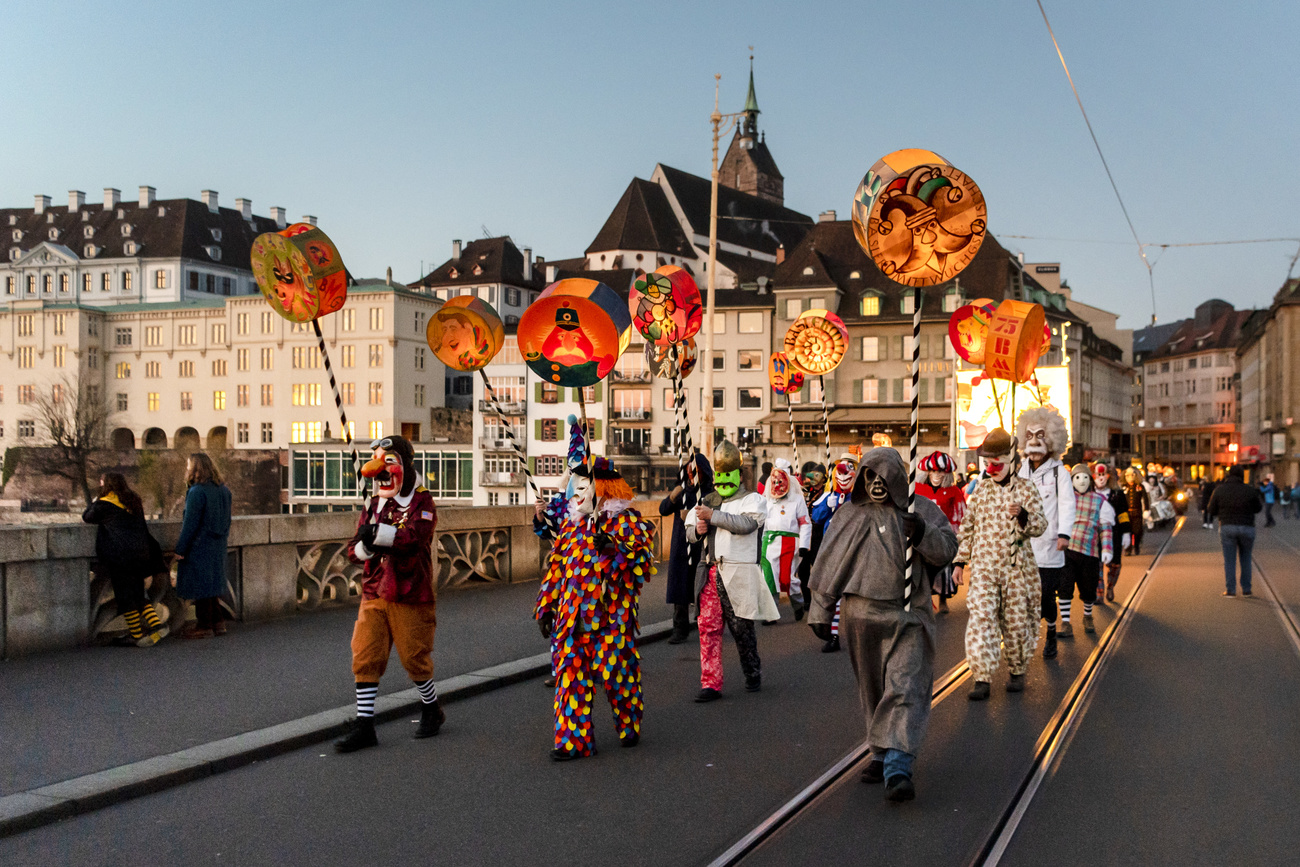 Carnival in Basel.