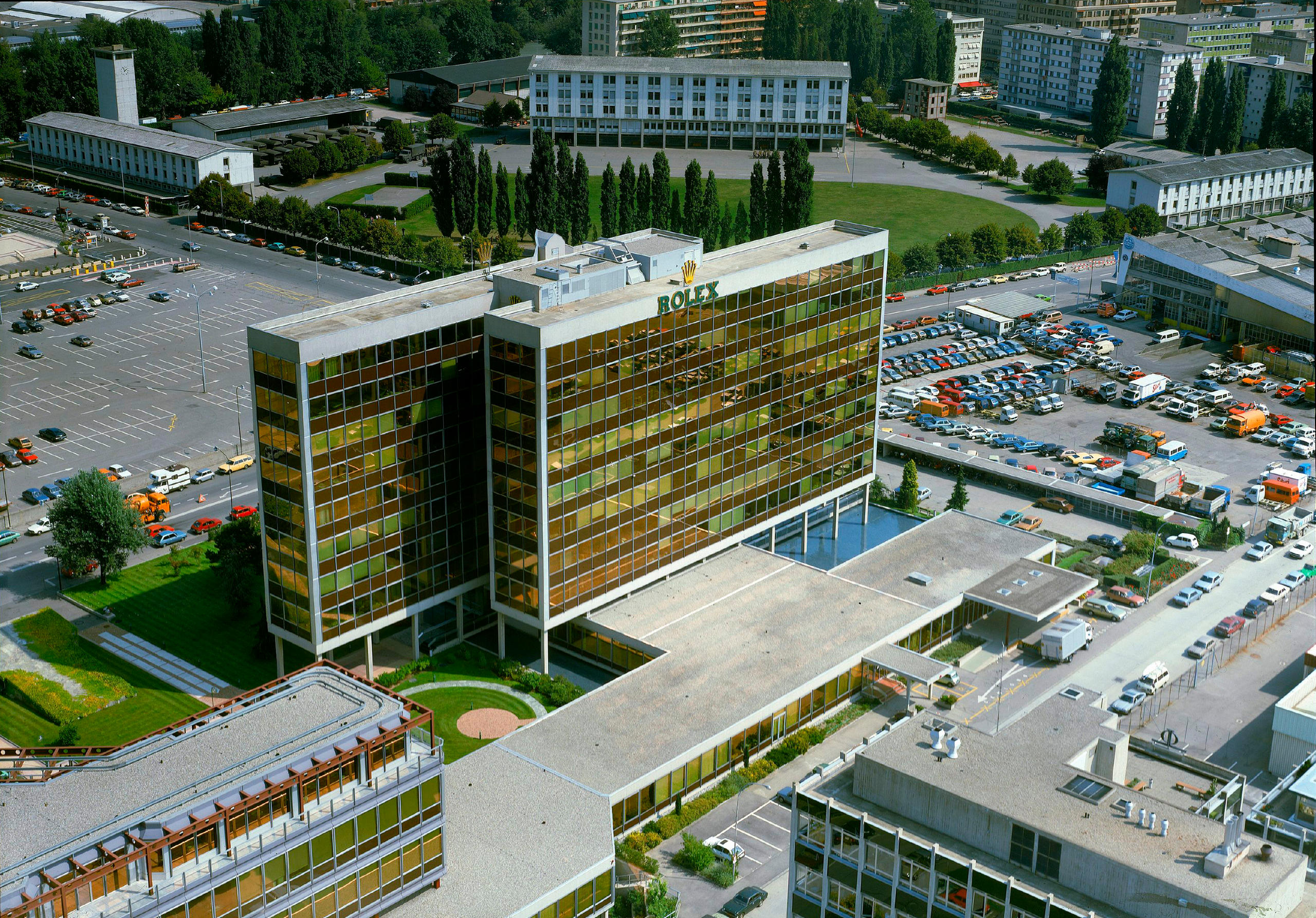 Rolex factory in Geneva, 1970.