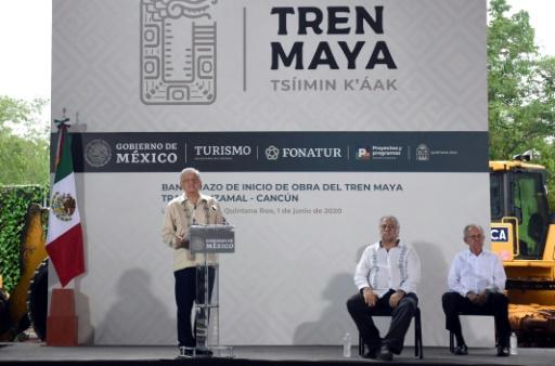 Juez suspende construcción de un polémico tramo del Tren Maya en México ...