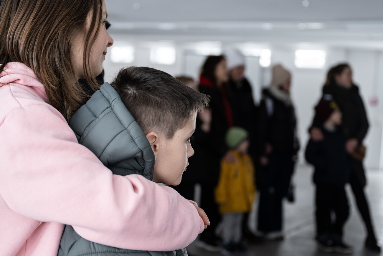 Ukrainian mothers and children