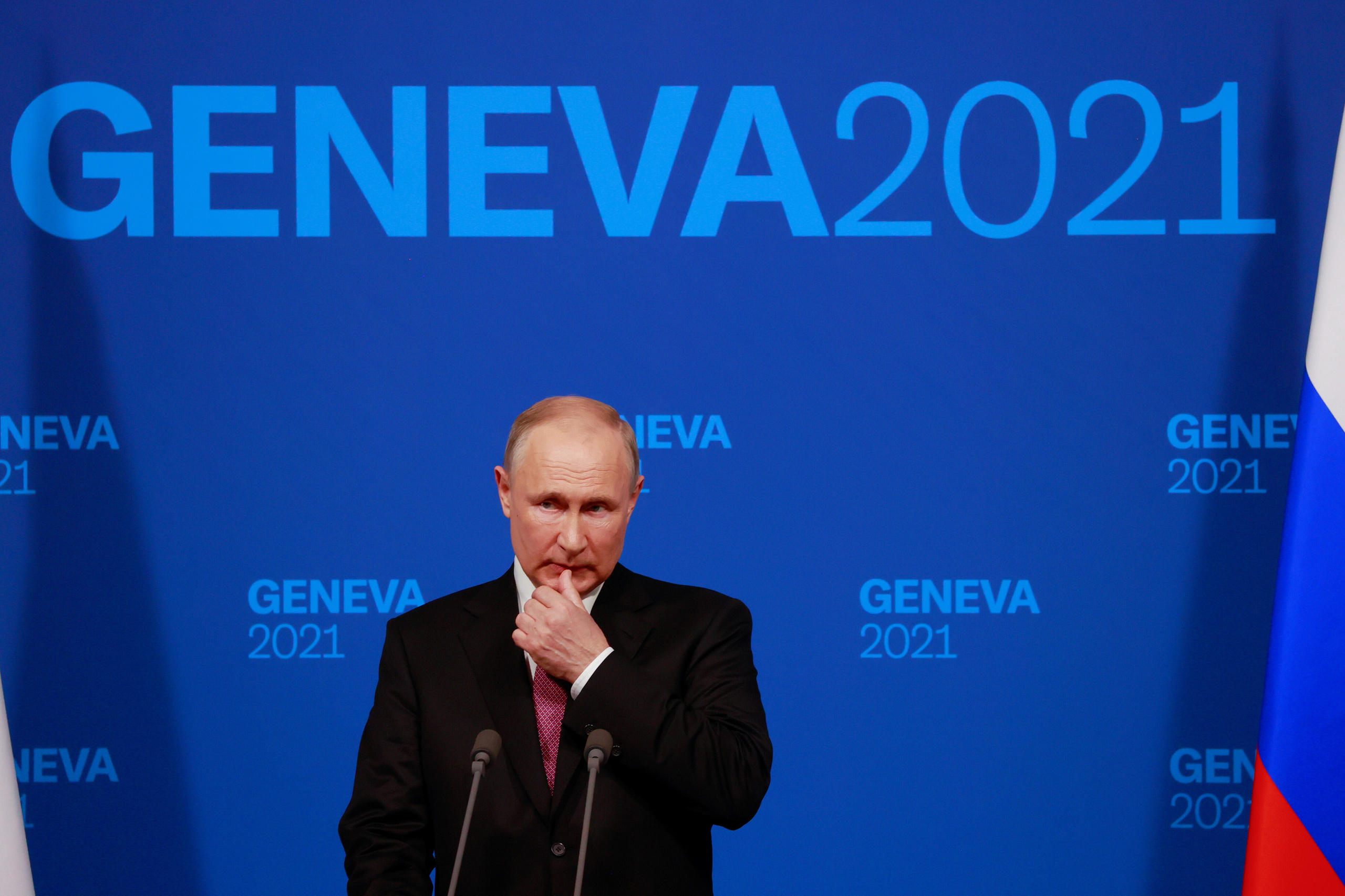 Le président Poutine à Genève