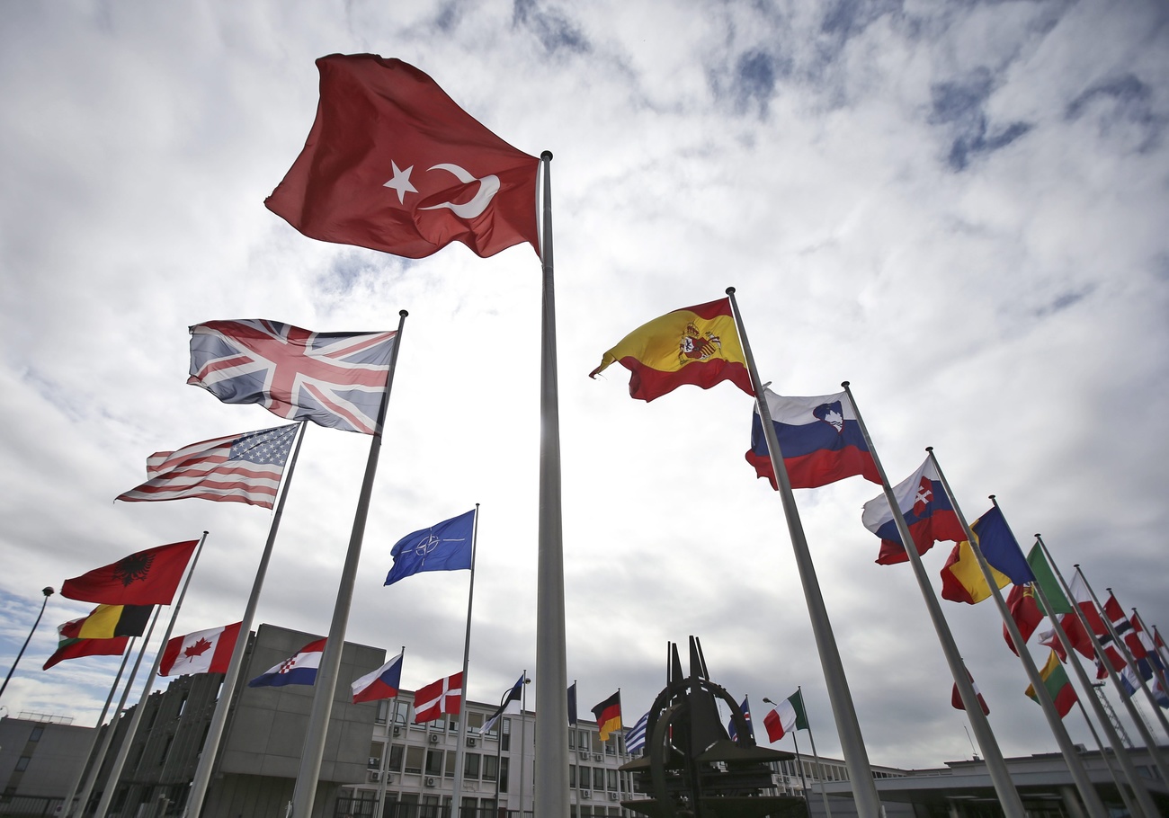 Bandiere dei Paesi NATO