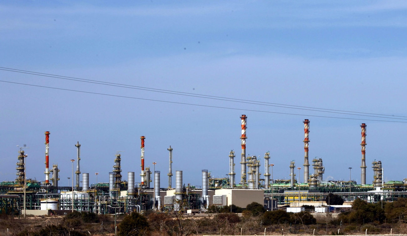 Oil and gas refinery of Libya s National Oil Cooperation at Mellitah