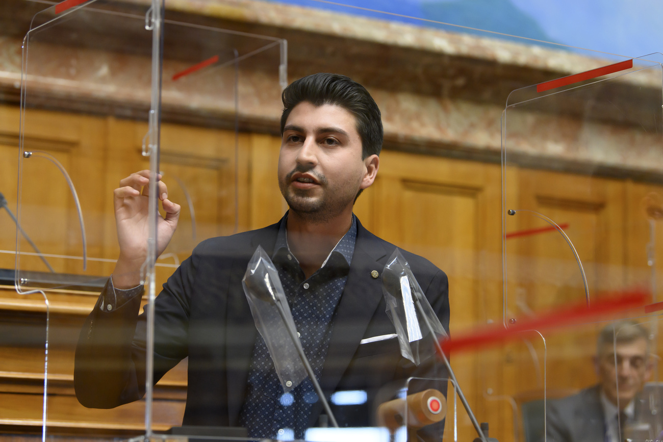 Fabian Molina im Parlament