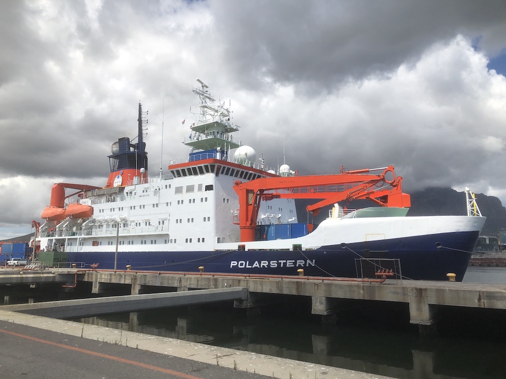 Die Polarstern in Kapstadt