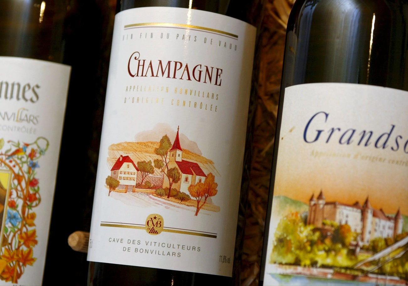 Vino vodese di Champagne.
