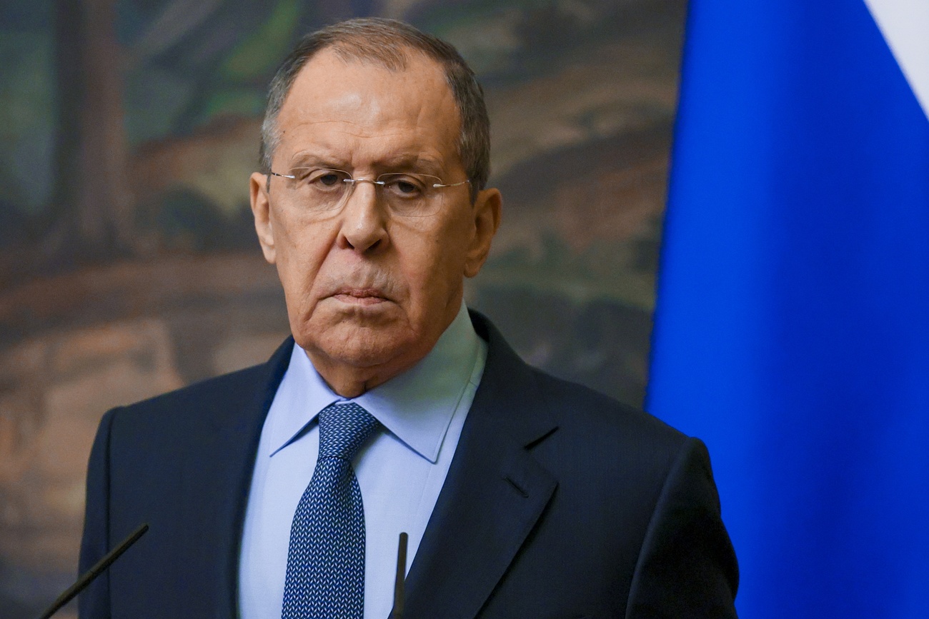 Il ministro degli esteri Lavrov.