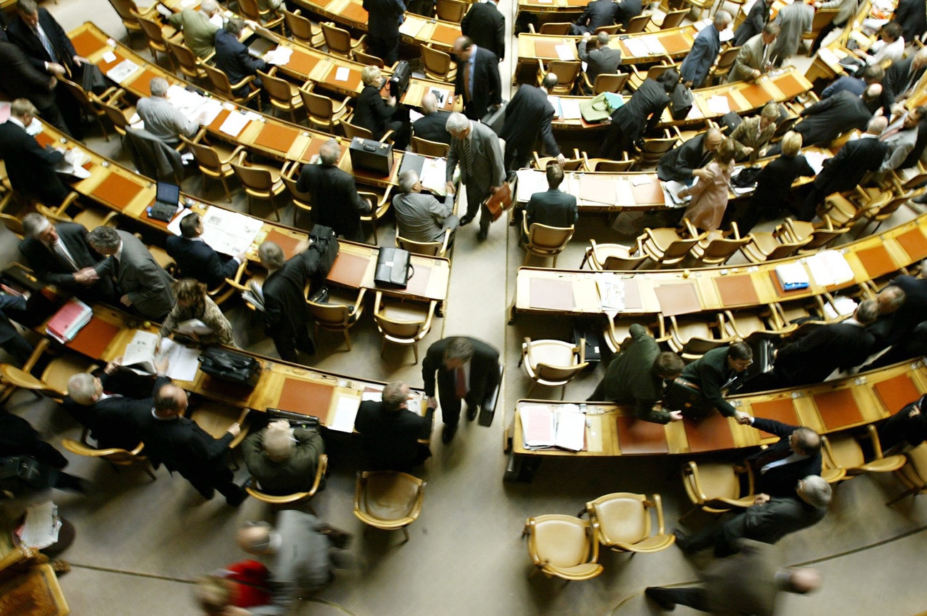 Swiss parliament building.