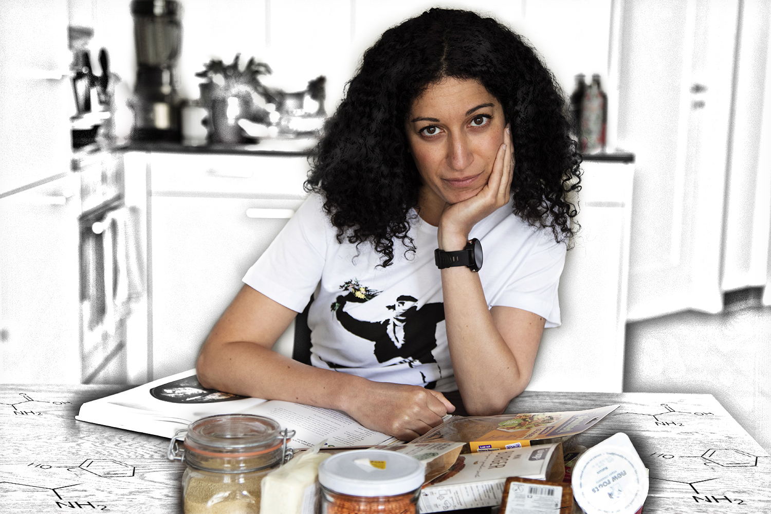 Sara Ibrahim a casa sua