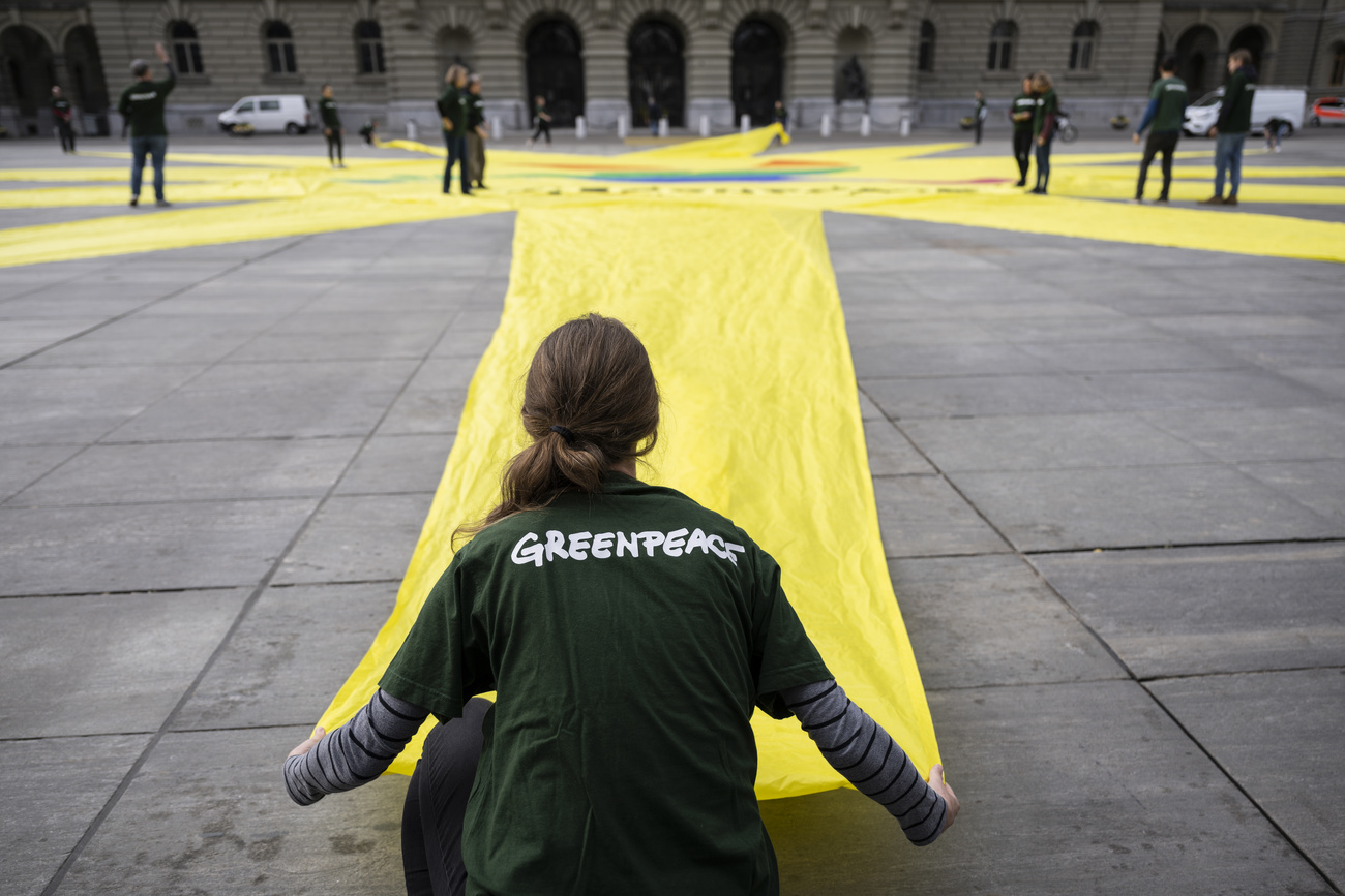 greenpeace demonstration