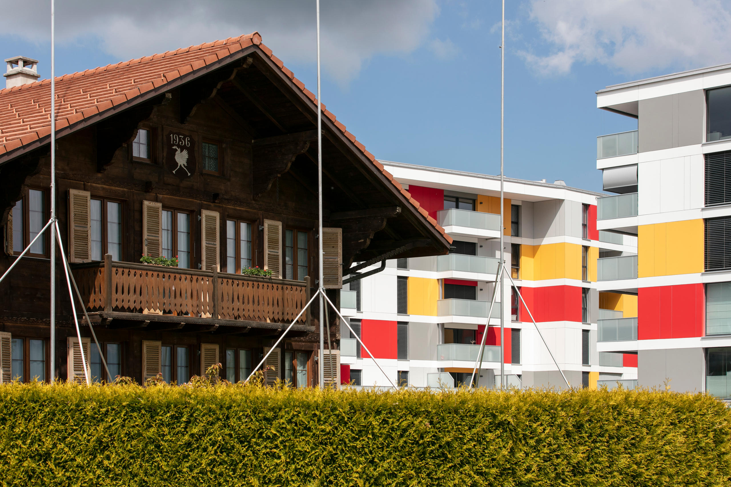 chalet und aussteck