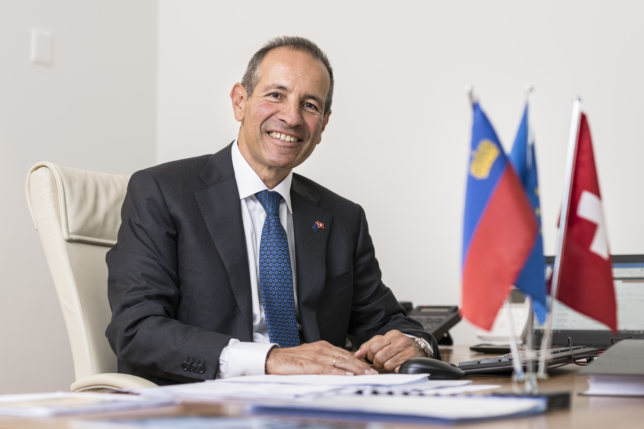 L ambassadeur de l UE en Suisse, Petros Mavromichalis.
