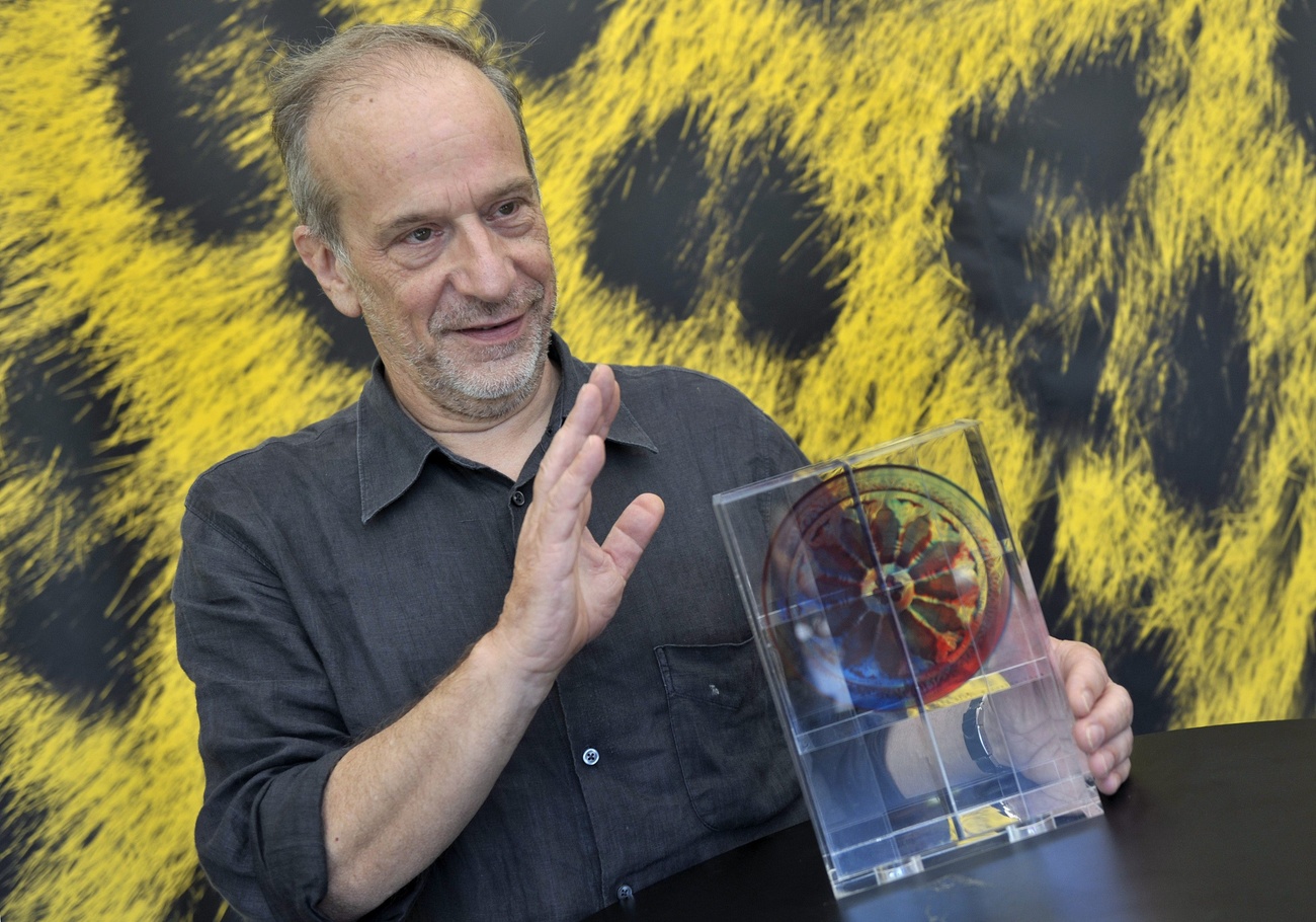 Renato Berta durante il festival del film di Locarno del 2009.