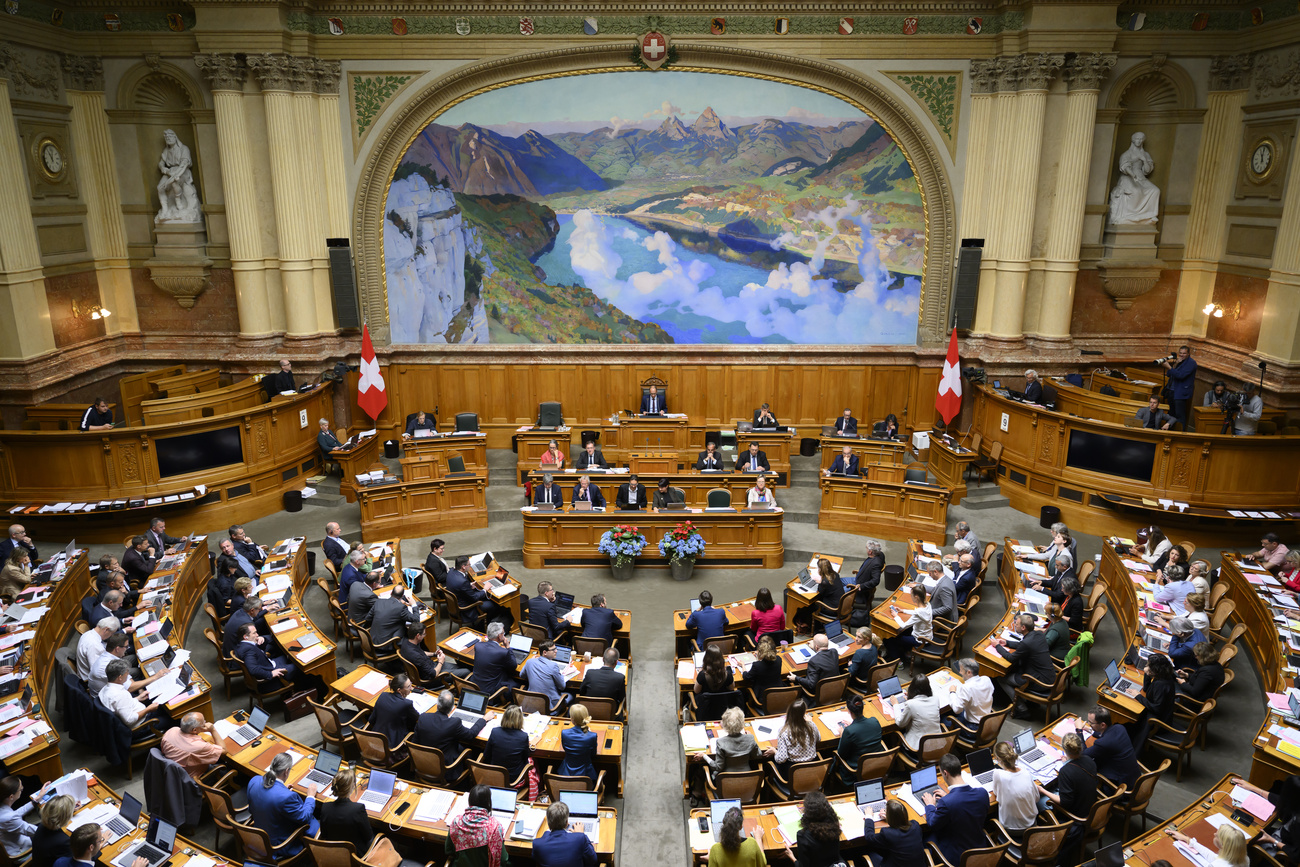 session parlementaire en Suisse