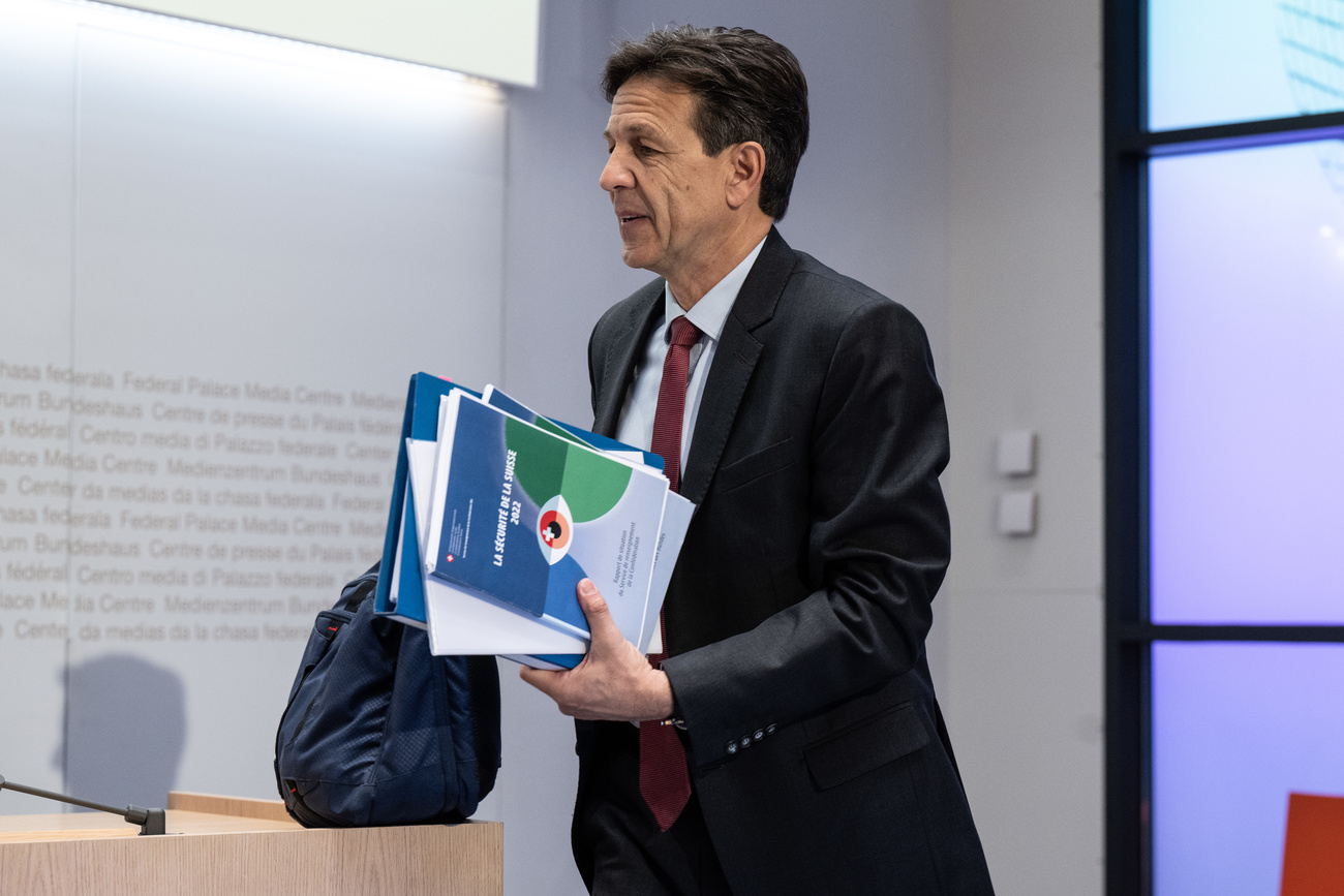 Christian Dussey, responsabile dei sevizi di informazione della Confederazione.