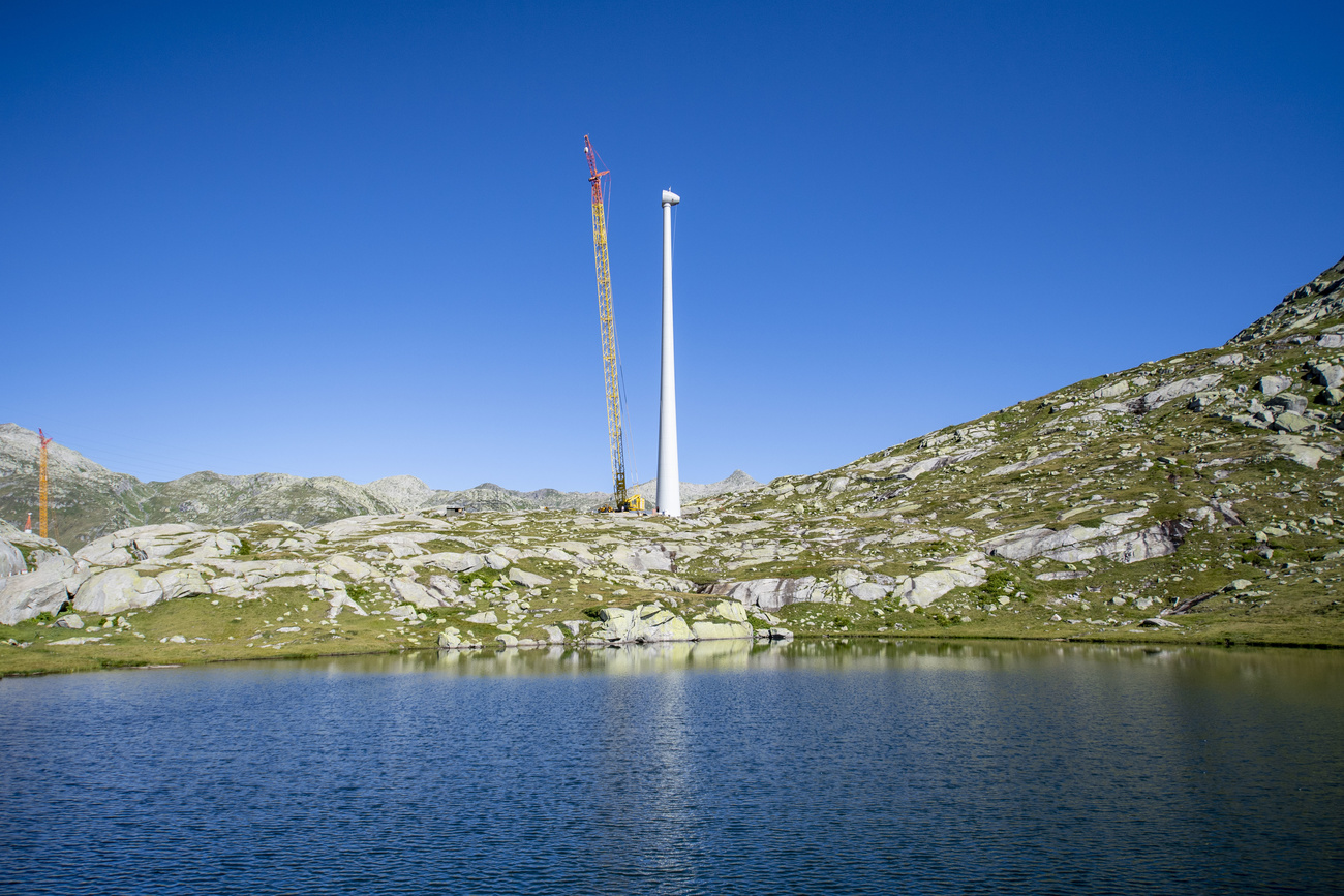 Windkraft Gotthard