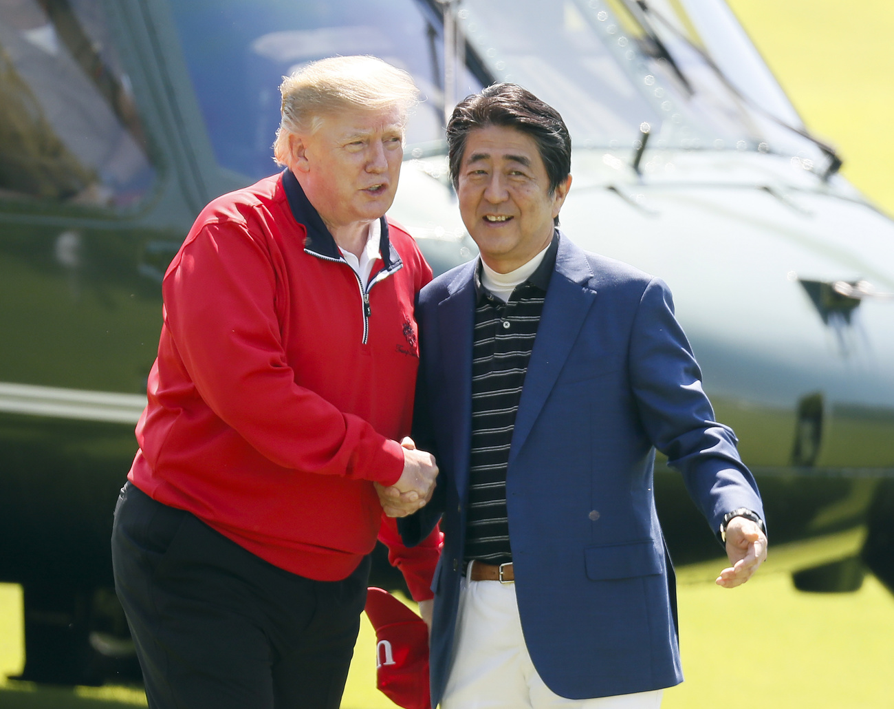 trump and abe