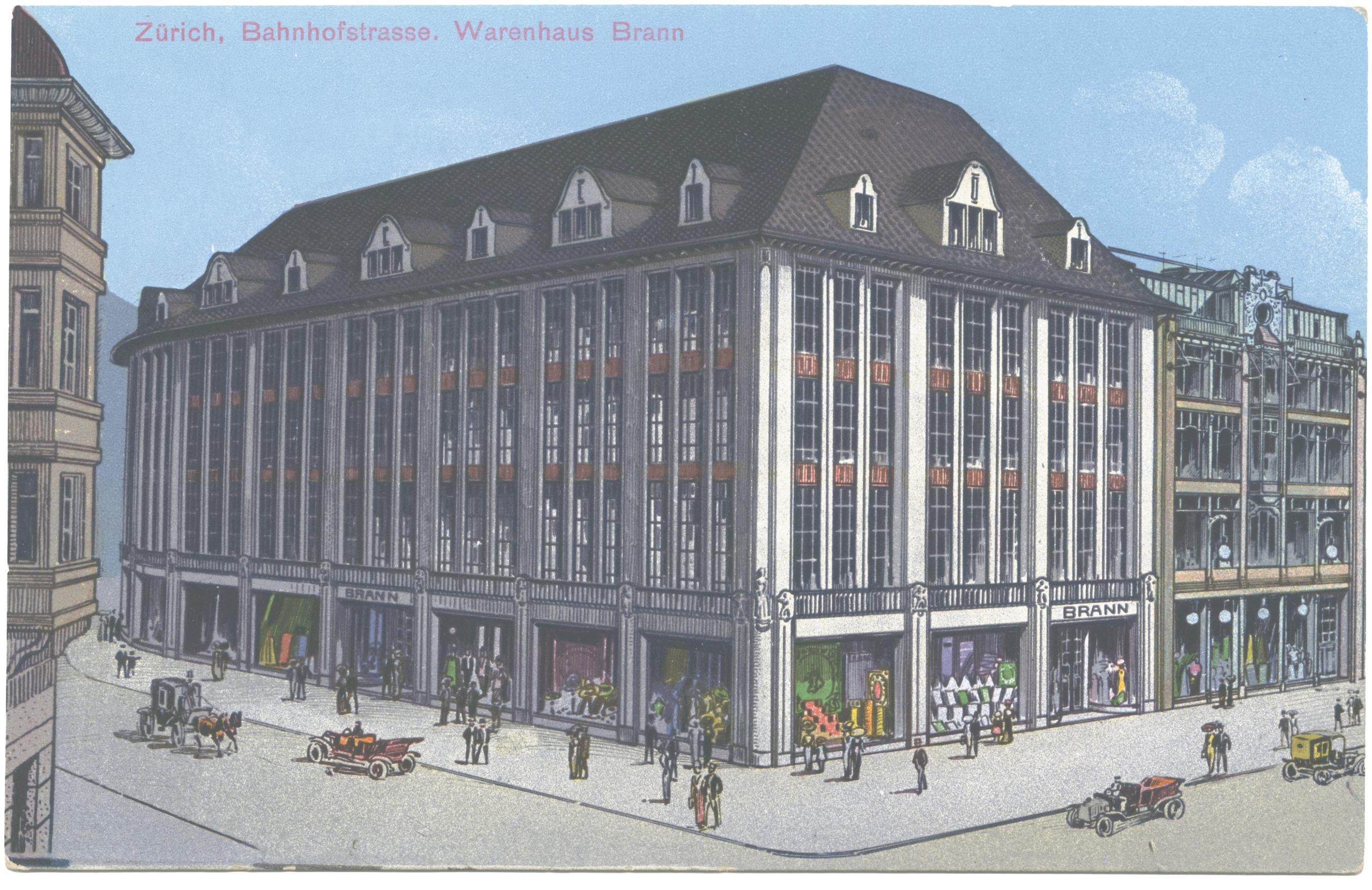 Grand magasin en 1912