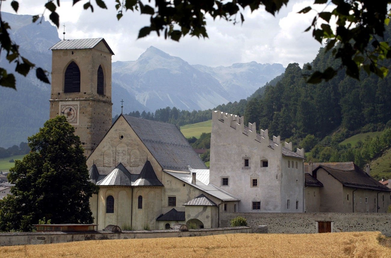 Il monastero di San Giovanni a Mustair.