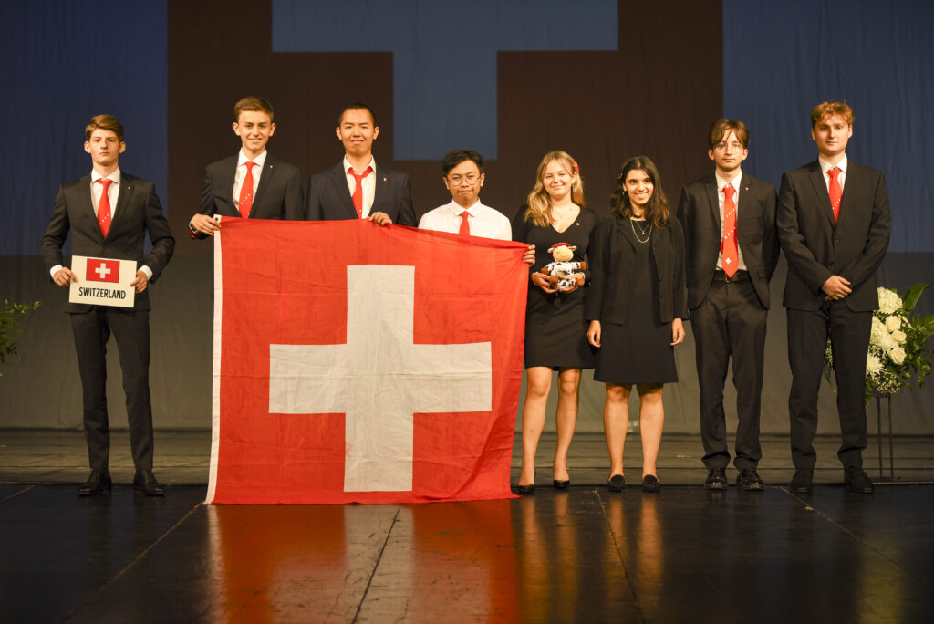 The winning Swiss team
