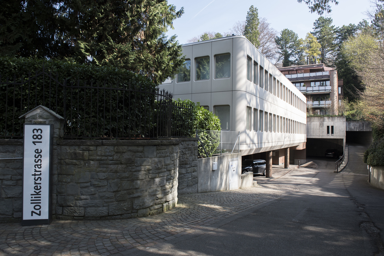 Bank office building