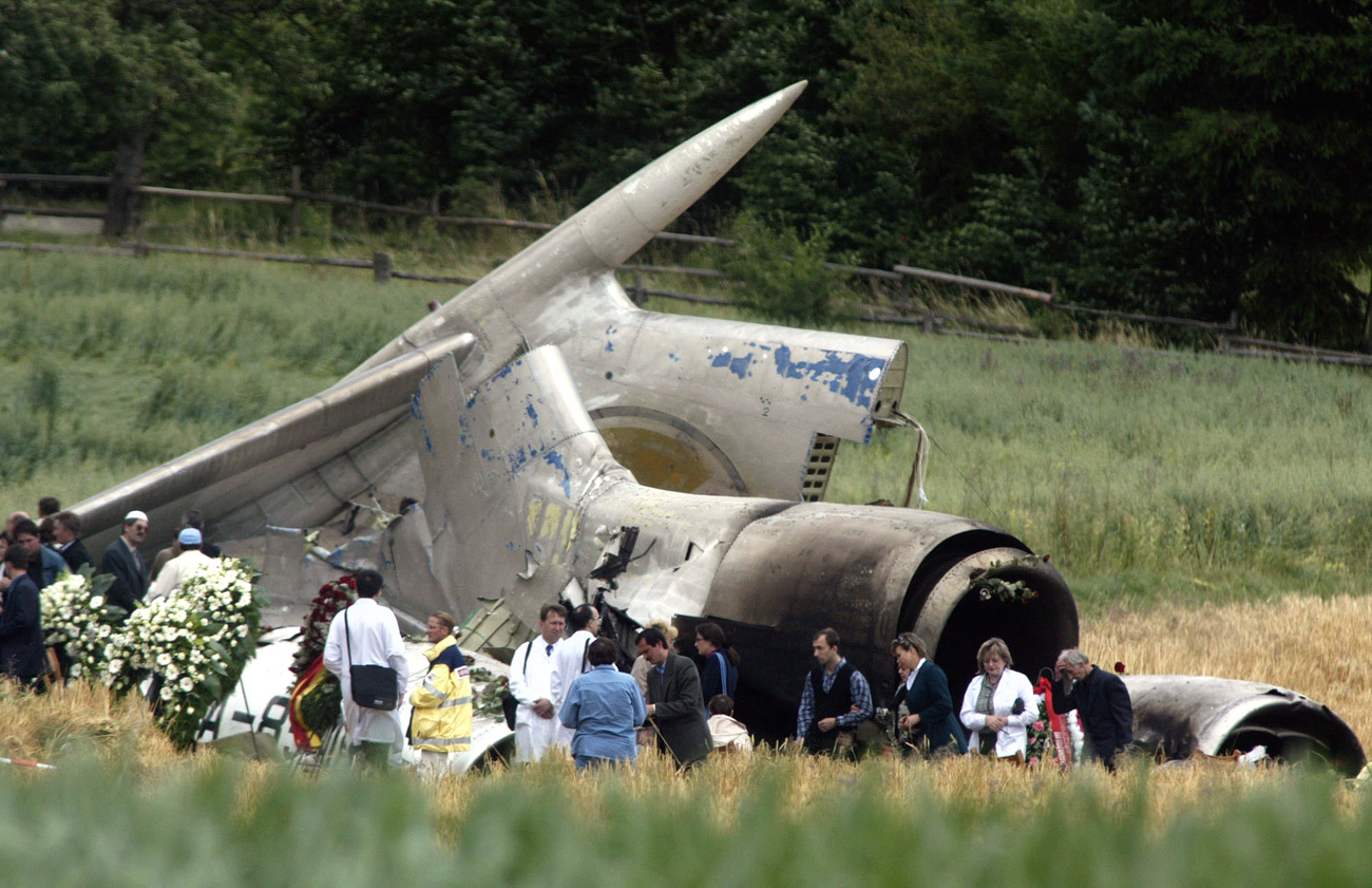 La coda del Tupolev della Bashkirian Airline