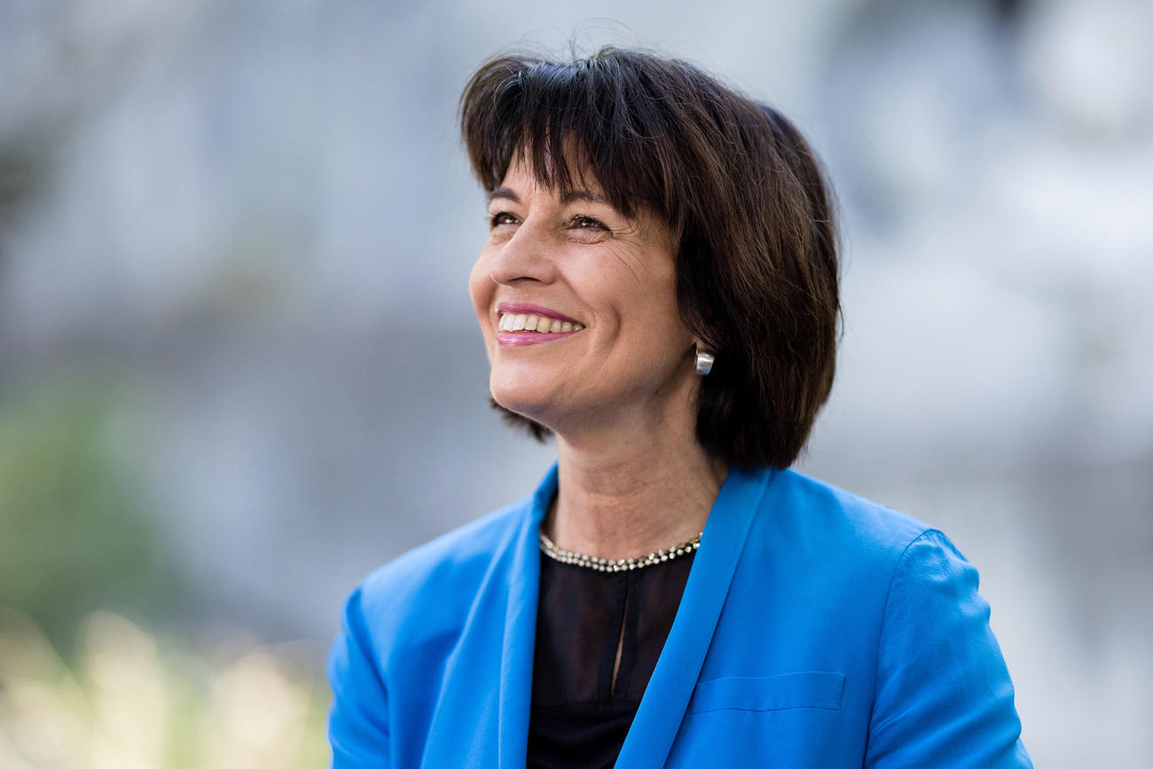 Doris Leuthard in un a foto del 2021.