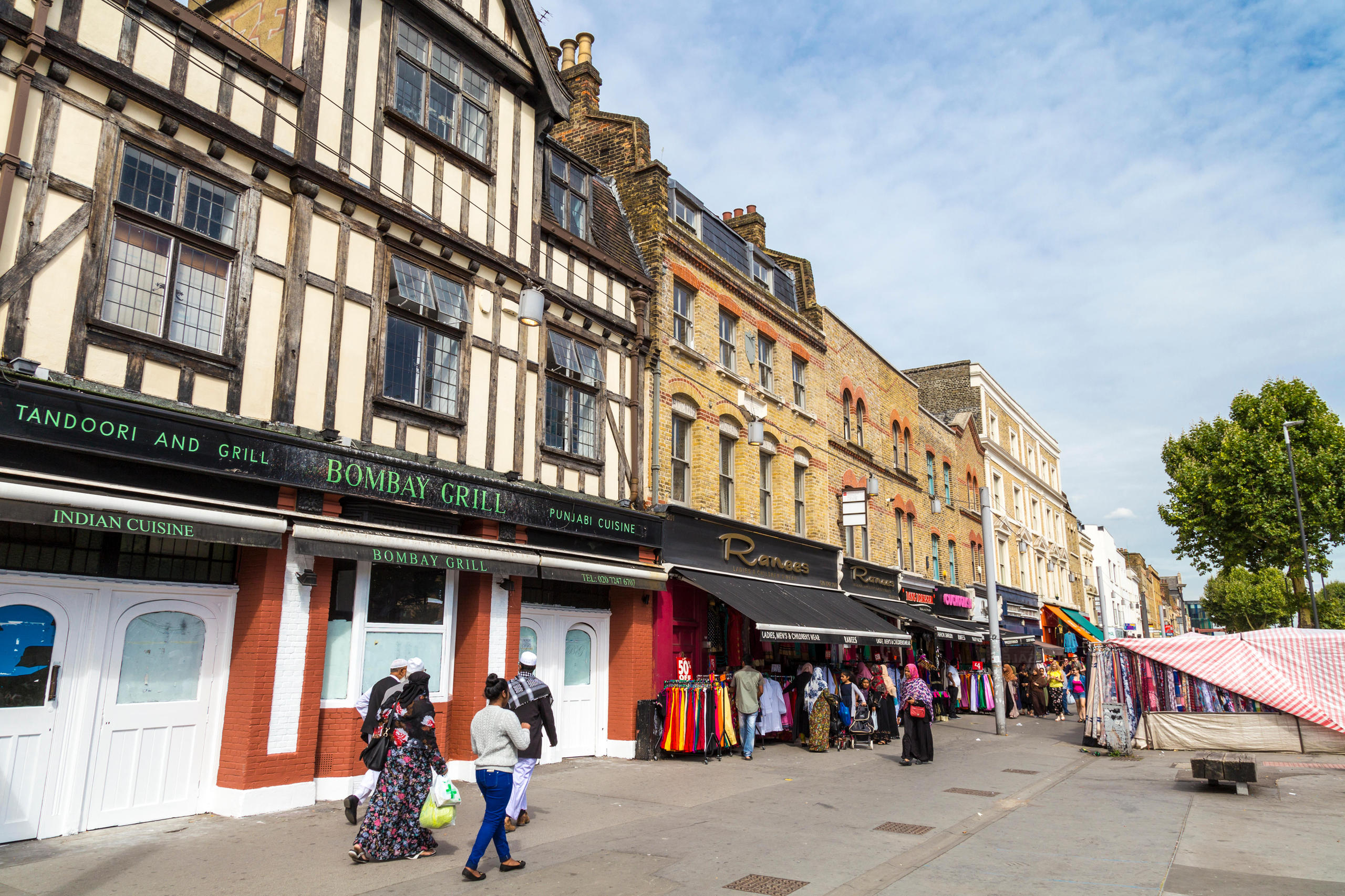 Whitechapel Road, Tower Hamlets in London