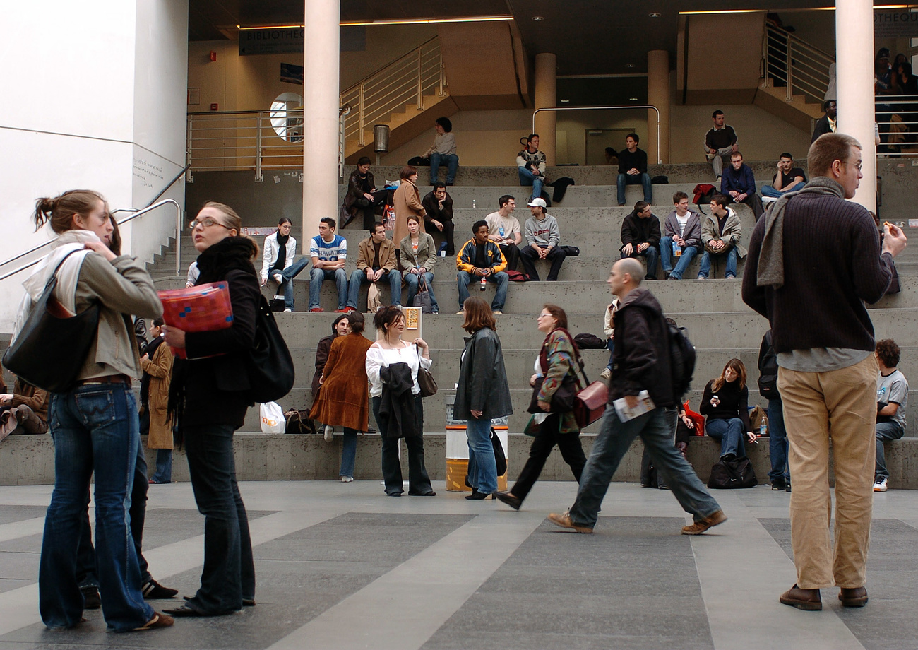 students at Geneva University