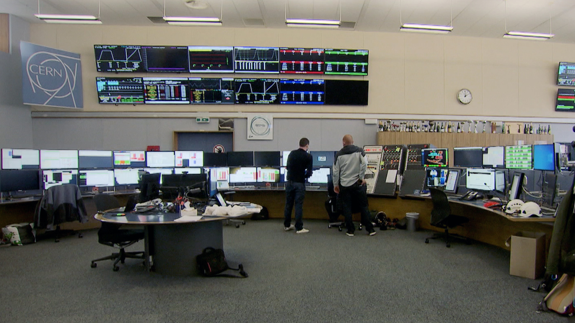 Il centro di controllo del CERN