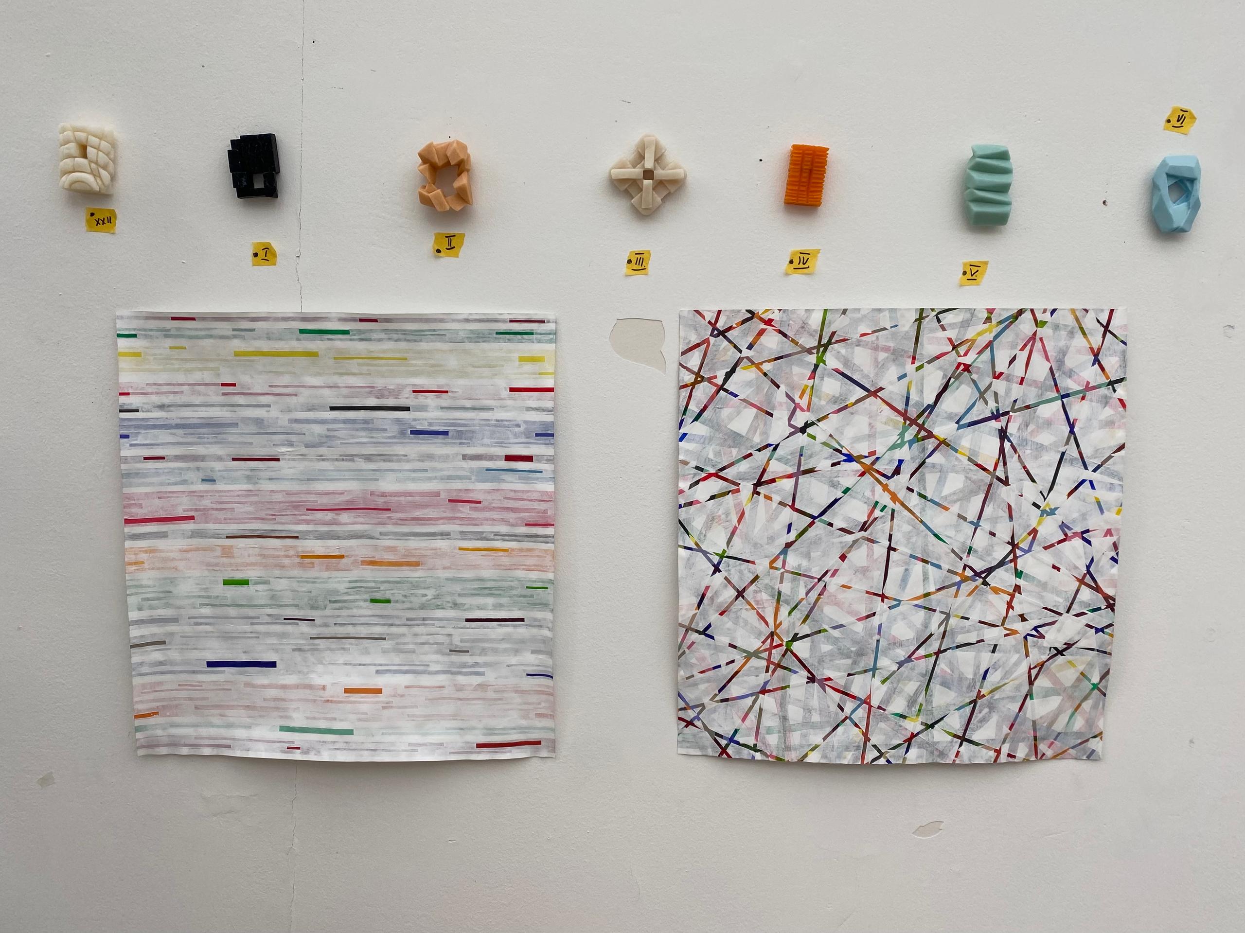 Arbeit des Artist Beat Zoderer