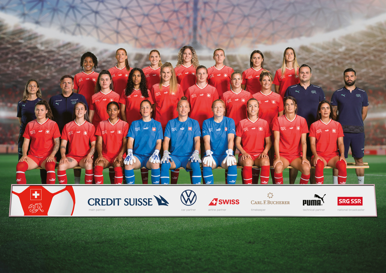 Schweizer Frauenfussball Team