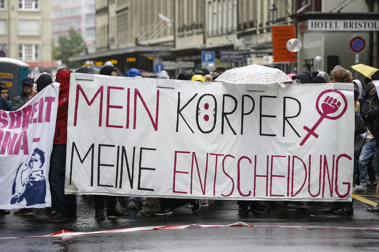 Gegendemo Marsch fürs Leben