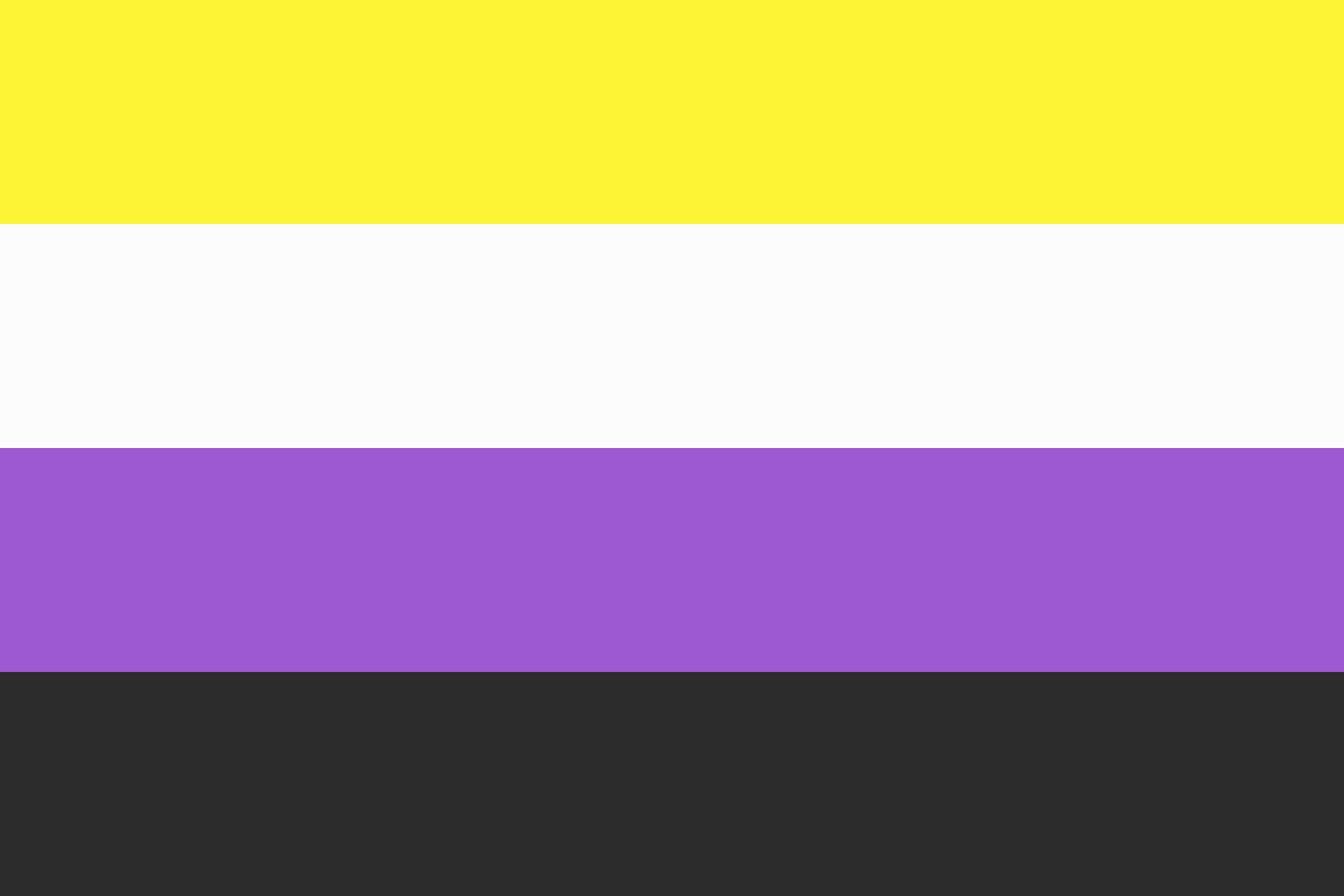 Flagge der non-binären Menschen