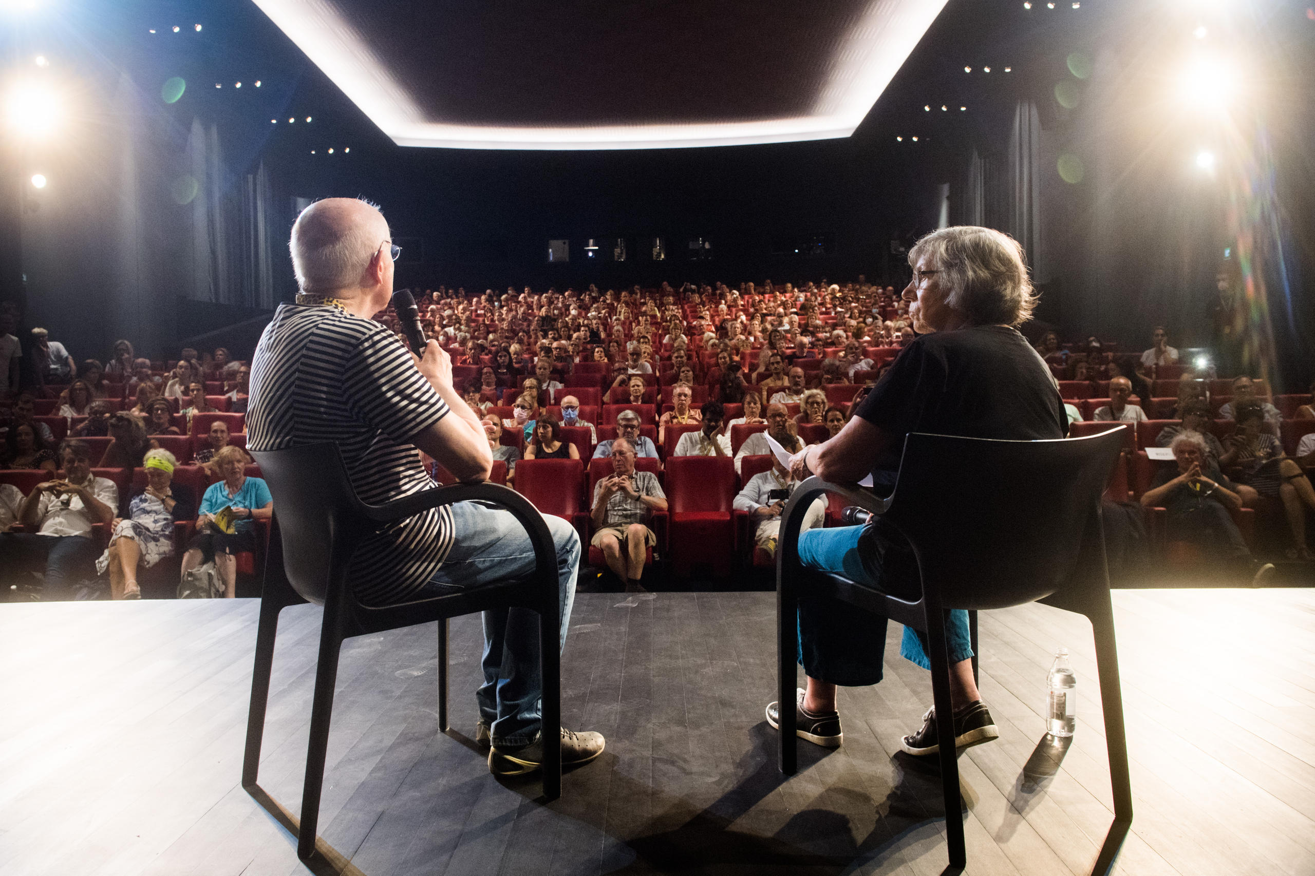 Debate con Laura Mulvey en Locarno.