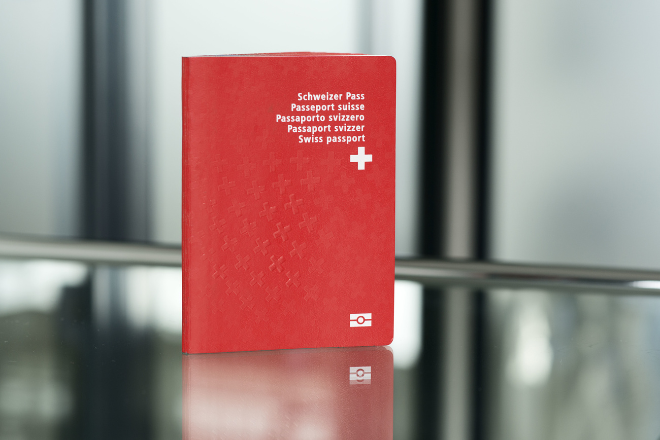 un passeport suisse
