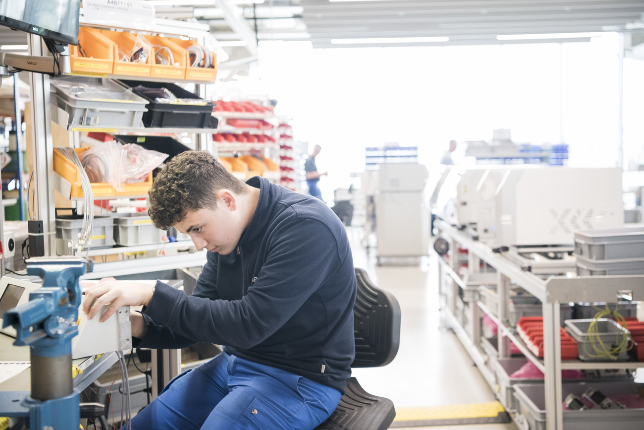 Automatisierungsingenieur in der Ausbildung