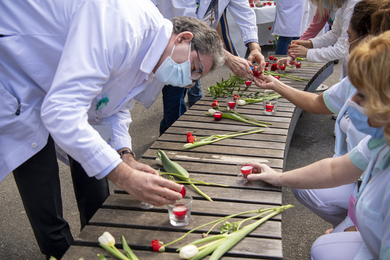 Flores e velas