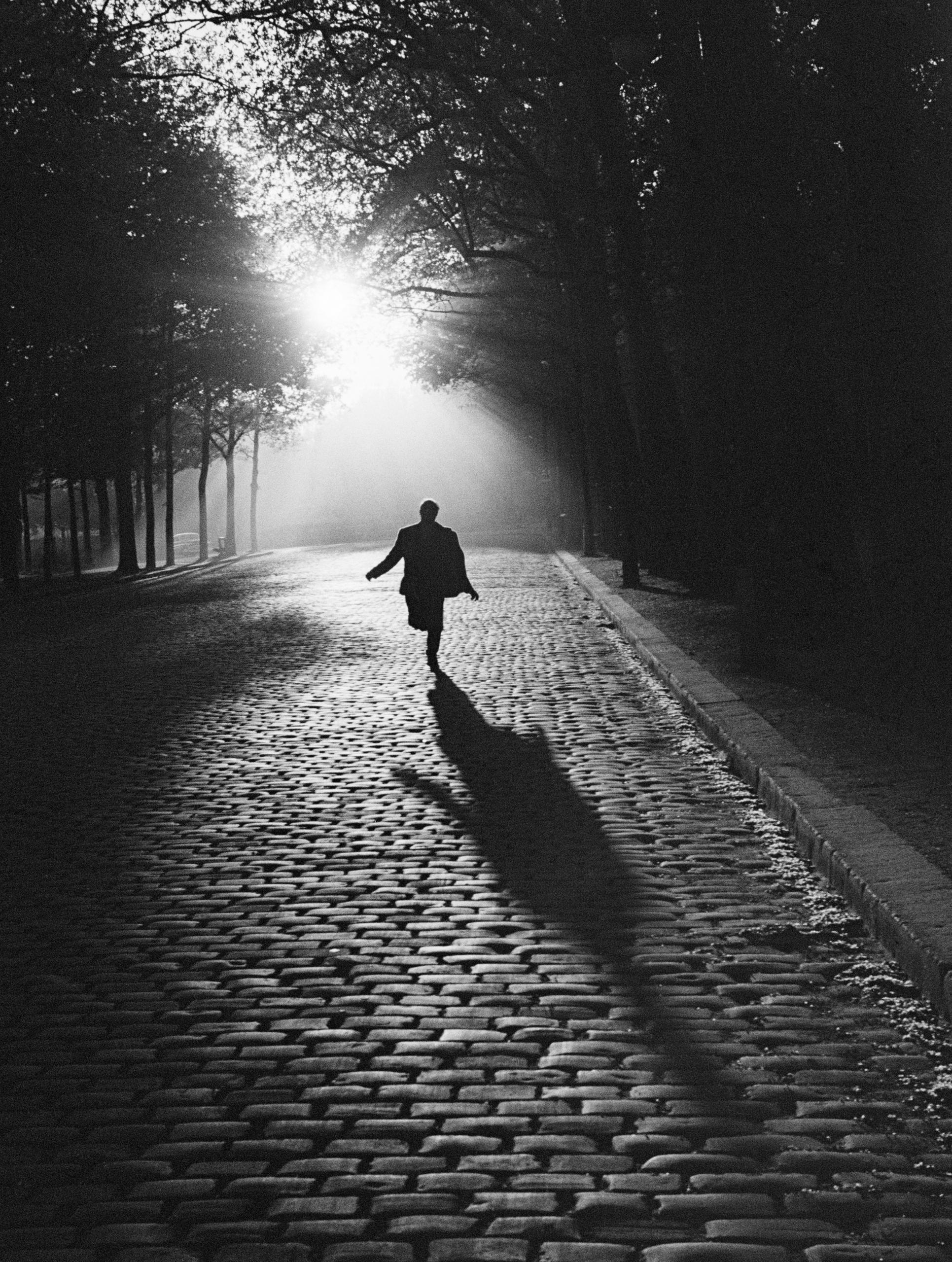 uomo che corre