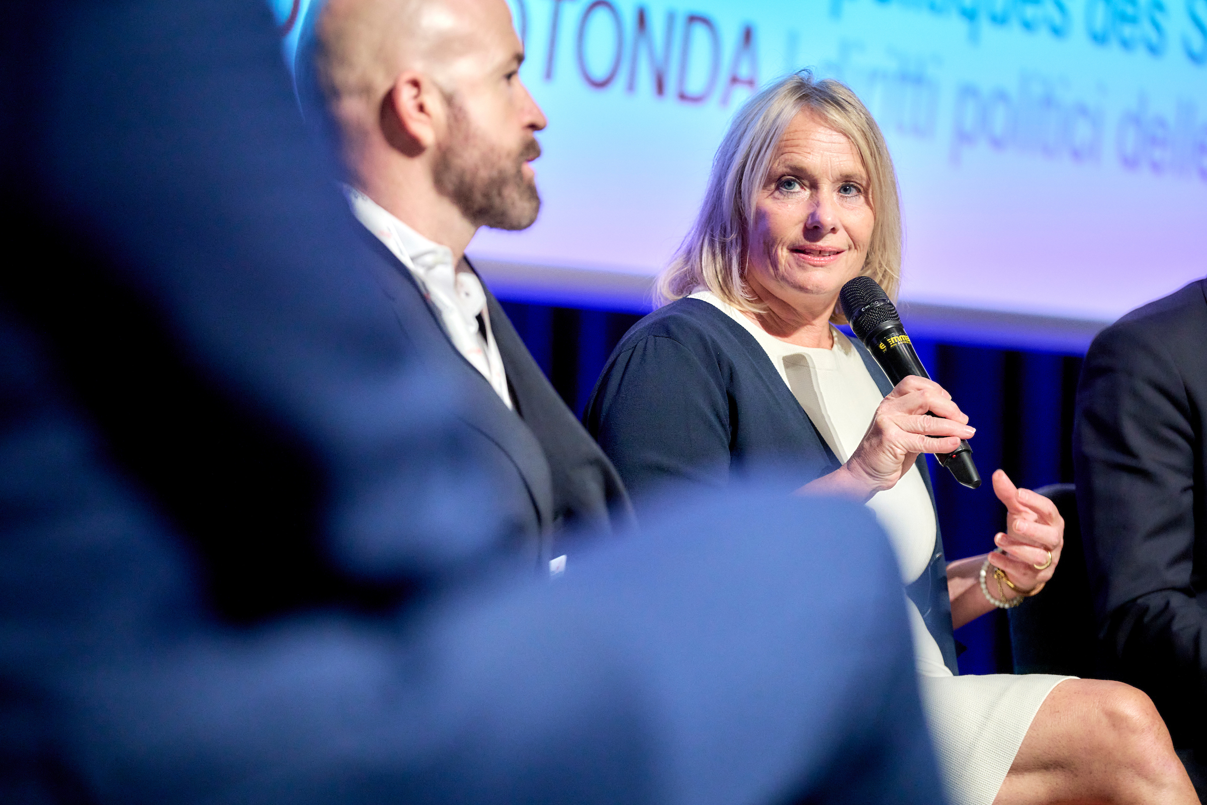 Elisabeth Schneider-Schneiter e Nicolas Walder