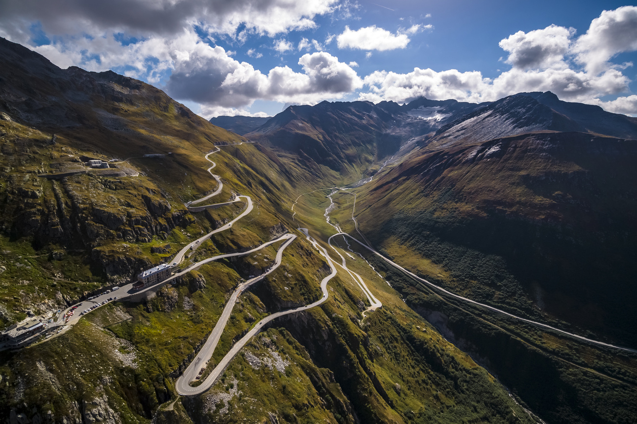 Furka pass road