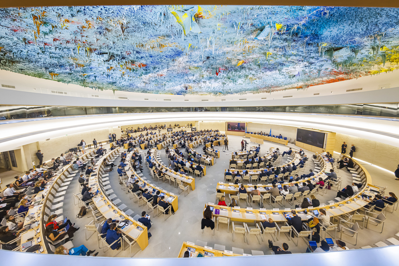 Human Rights Council meeting